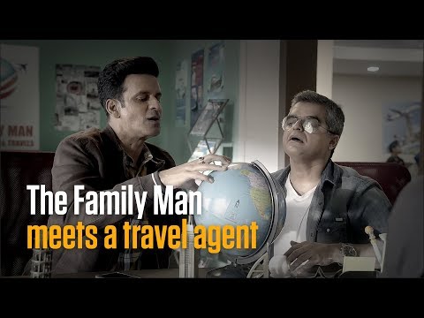 The Family Man meets a Travel Agent | Manoj Bajpayee | Atul Khatri