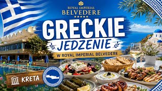 Royal Imperial Belvedere.Hersonissos.Kreta Jedzenie w hotelu.