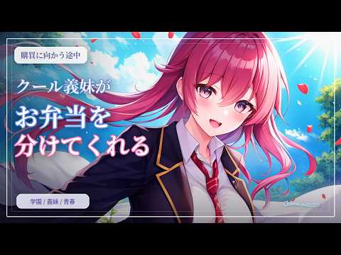 【義妹/クーデレ】購買に向かう途中、クール系な義妹に呼び止められた俺。実は義妹は俺のことが【男性向けシチュエーションボイス】 のYouTubeサムネイル