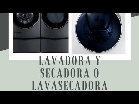 Video - Ventajas y desventajas de comprar una lavadora secadora