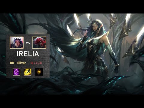 Irelia Vs Katarina Top - BR Silver - Patch 12.8 Season 12