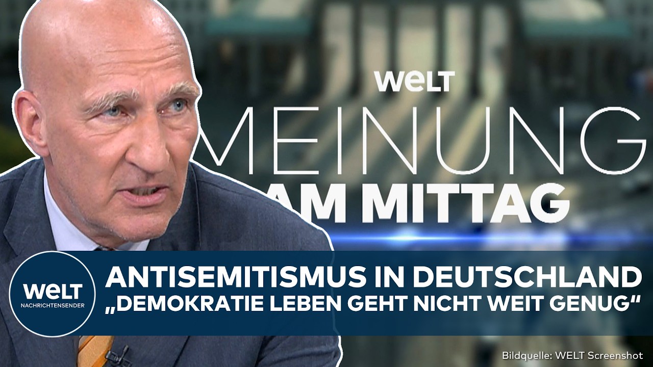 MEINE MEINUNG: Programme gegen Antisemitismus oft wirkungslos! Christoph Lemmer packt aus