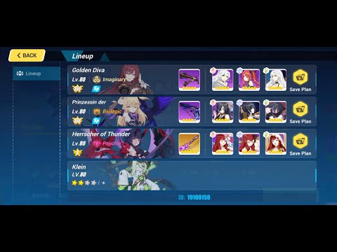 Honkai Impact 3 SEA | EX Nirvana 452D | Hitcount Husk (Lightning) 701pts | GD PV HT (S2) Klein 2*