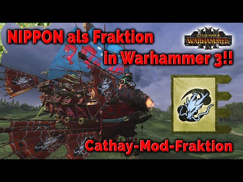 Nippon  ist da für Total War: Warhammer 3 als Yin-Yin - Östliche Provinzen Cathay Mod Fraktion