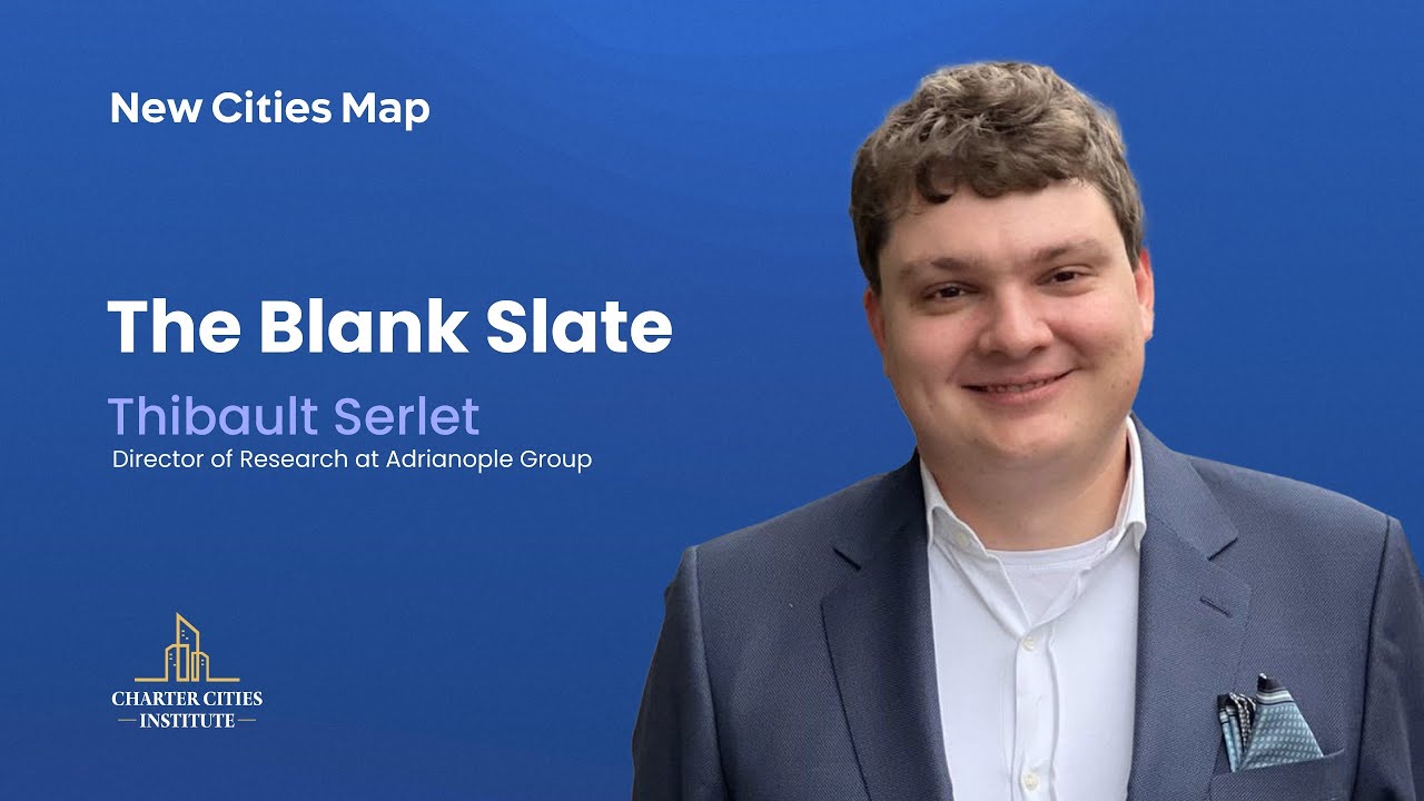 New Cities Map Launch Event: The Blank Slate by Thibault Serlet