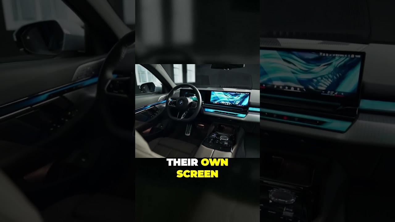 Entertainment Features of the BMW 5 Series: Gaming and YouTube Streaming