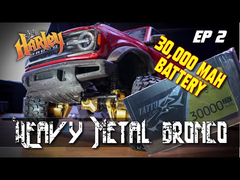 25LB+ Traxxas TRX4 - Heavy Metal Bronco - Episode 2