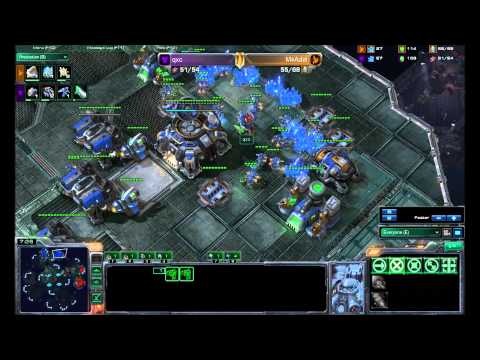 qxc vs M-Adel - TvP - Starcraft 2 commentary