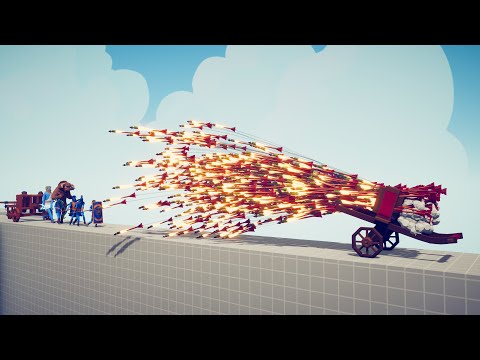 FIREWORK HWACHA vs EVERY FACTION - Totally Accurate Battle Simulator TABS