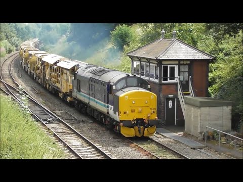 37425 & 37611 MEGA THRASH at Norton Junction & Lickey - 02/08/21