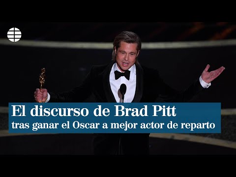El discurso de Brad Pitt en los Oscar