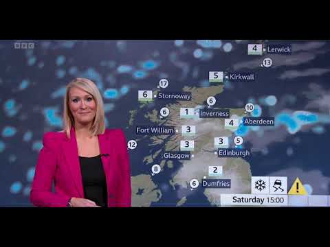 BBC SCOTLAND WEATHER - THURSDAY 8/12/22