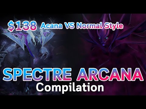 Dota 2 Spectre Arcana vs Normal