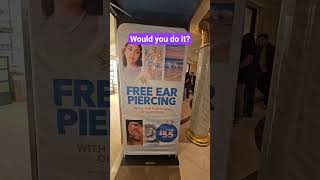 Carnival Cruises piercings... #carnivalfirenze #cruiseliners #povertytoparadise