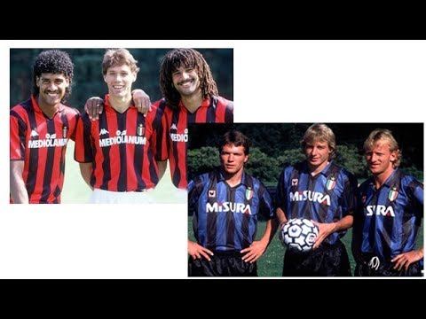 1991 Milan 1-1 Inter * Goals & Highligths (What is the best school?)