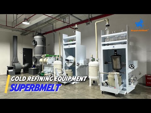 SuperbMelt 1–3kg Gold Refining System – Efficient, Safe, and 999+ Gold Production
