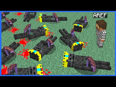 AREF YARDIMA GELDİ İSKELET ORDUSUNUN İŞİ BİTTİ! 😱 - Minecraft