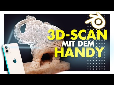 3D MODELL mit dem HANDY erstellen! // Photogrammertry Basics // BLENDER, MESHROOM // MaxRAW