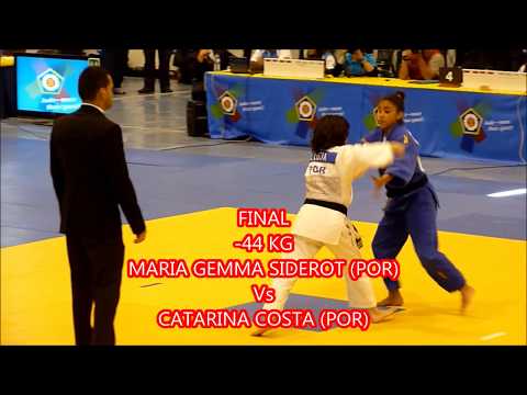 Maria Gemma Siderot - Taça da Europa Judo - Miranda do Corvo 2013