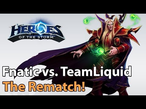 ► Heroes of the Storm Pro Gameplay: Fnatic vs. TeamLiquid - Battle Arena