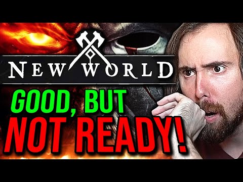 Destined to Fail? Asmongold Reacts to New World - MMO First Impressions | By KiraTV