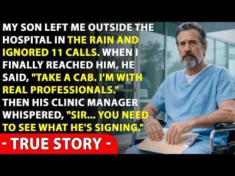My Son Left Me Outside The Hospital In The Rain — Then Found Out I Owned His Medical Clinic