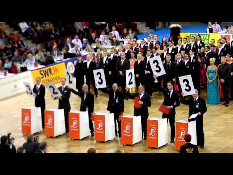 Ceremony - IDSF EUROPEAN FORMATION CHAMPIONSHIPS 2010 Ludwigsburg