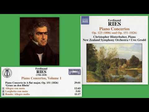 Ferdinand Ries: Piano concerto No.8, in A Flat Major, Op.151, Christopher Hinterhuber