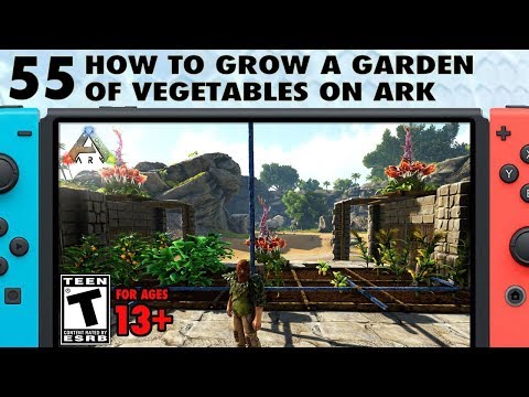 55: How to Grow a Garden Full of Vegetables on Ark Switch - The Ark Switch Survival Guide