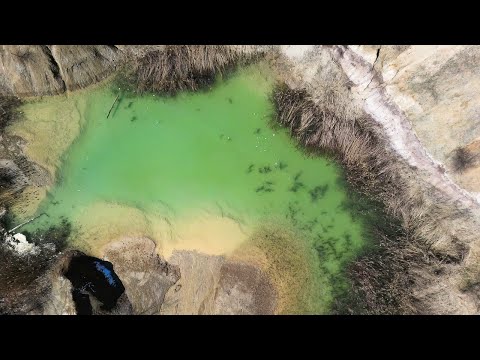 Laguna Verde - The Green Lagoon - DJI Mini 3 Pro