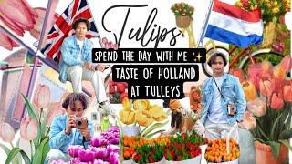“Exploring Tulleys: Meeting New Friends at the Tulip Festival 🌷”