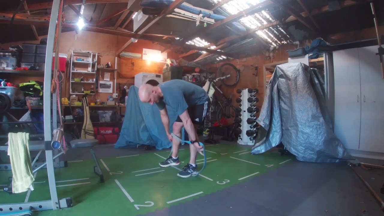 Banded exercise - good mornings