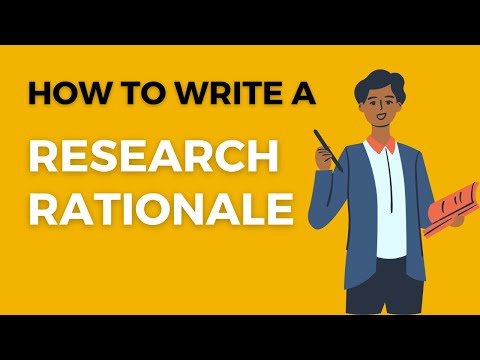 How to write a research rationale for history