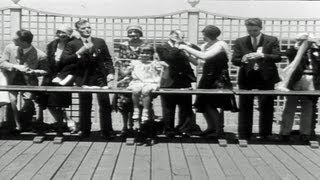 HD Stock Footage 1930's Masters Of Magic Show Off Their Skills