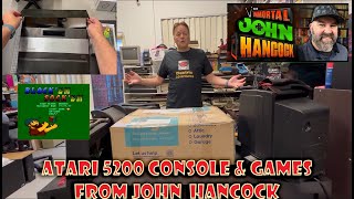Atari 5200 Console & Games From John Hancock