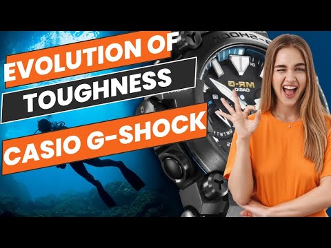 Evolution of Toughness | Casio G-Shock | From 1983 to present times