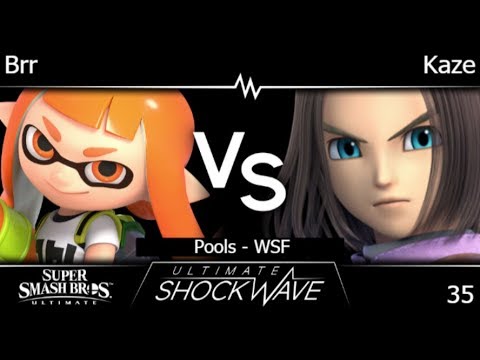 USW 35 - TLOC | Brr (Inkling) vs Kaze (Hero) Pools - WSF - SSBU