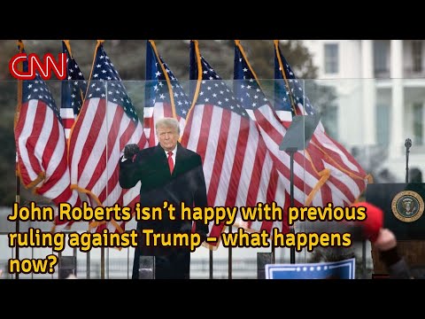 John Roberts isn’t happy with previous ruling against Trump – what happens now? | YT News