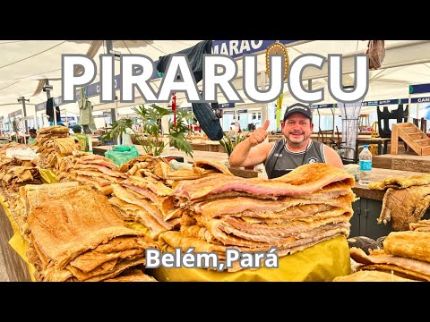 LIFE IN THE AMAZON - Trying STREET FOOD at the BIGGEST MARKET IN BRAZIL