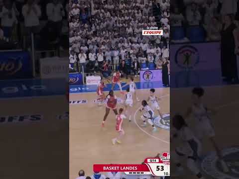 🏀​👏​ Basket Landes décroche sur le fil son troisième titre de champion de France #lequipe #basket