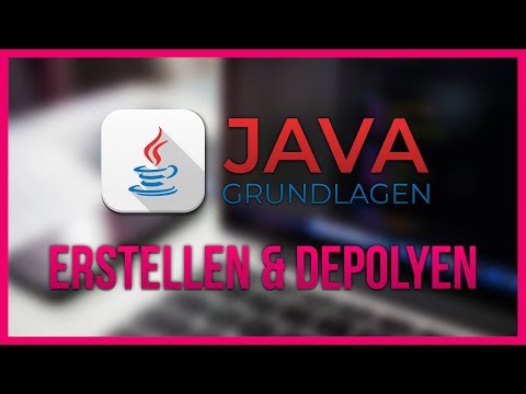 PROJEKT ERSTELLEN & EXPORTIEREN 🔹 Java Grundlagen - #01 🔹 (German Tutorial)