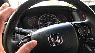 How to lock and unlock the windows in a Honda Accord