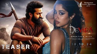 Devara Official Teaser | Jr NTR | Janhvi kapoor | Shruthi Marathe | Koratala Siva | Anirudh