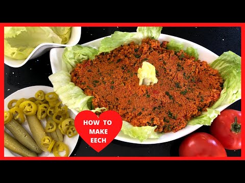 How to make EECH - Bulgur Salad: Vegan and Simple Ingredients