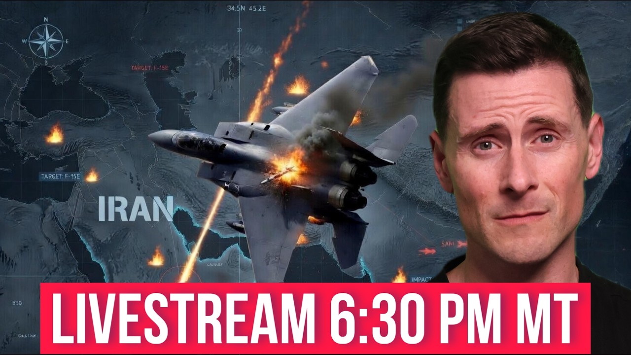 Iran Shoots Down U.S. F-15E & Search For Missing Crew LIVESTREAM