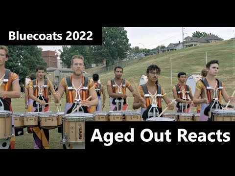 Bluecoats Drumline 2022 || Aged Out Reacts with TJ Choquette