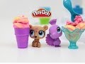Play Doh Dough Littlest Pet Shop Perfect Twist Ice Cream