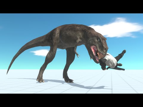 SKINNY TREX vs EVERY UNIT - Animal Revolt Battle Simulator