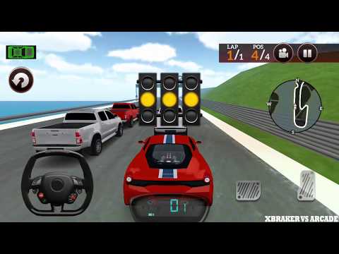 Drive For Speed Simulator 2018: Red Car Driving Missions 1 to 7 Race Mode - Android Gameplay HD