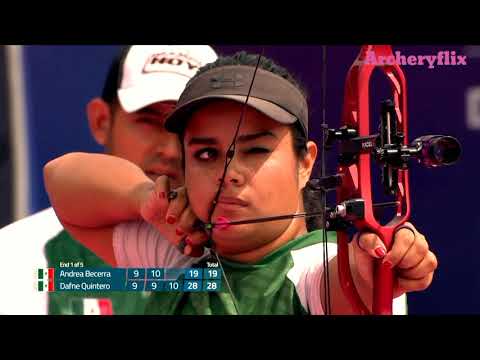 Andrea Becerra v Dafne Quintero – compound women Semifinal 2 _ Medellin 2022 World Cup S4